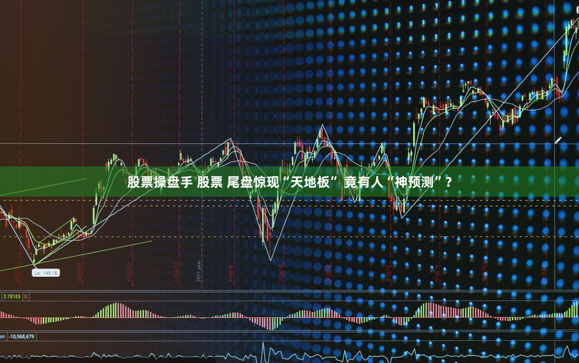 股票操盘手 股票 尾盘惊现“天地板” 竟有人“神预测”？