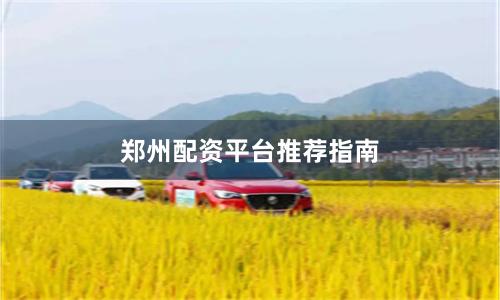 郑州配资平台推荐指南